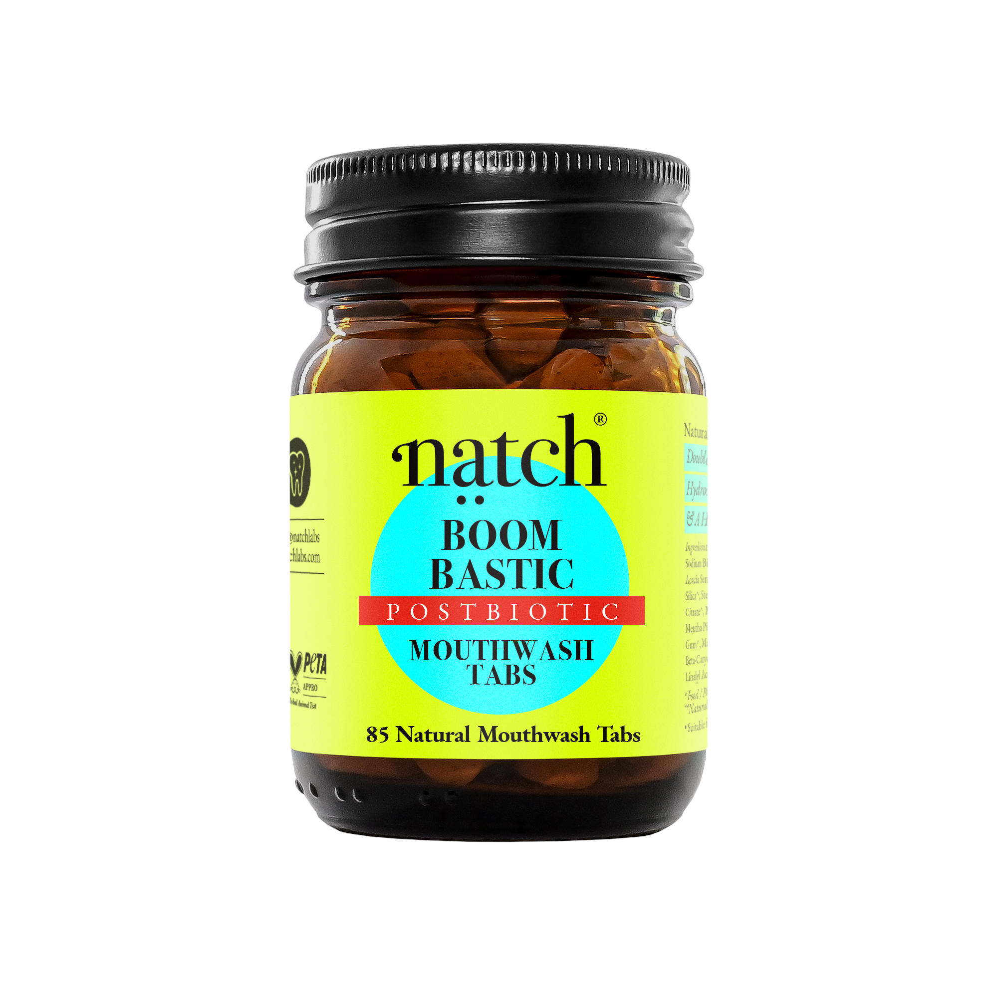 Boombastic - Postbiotic Mouthwash Tabs