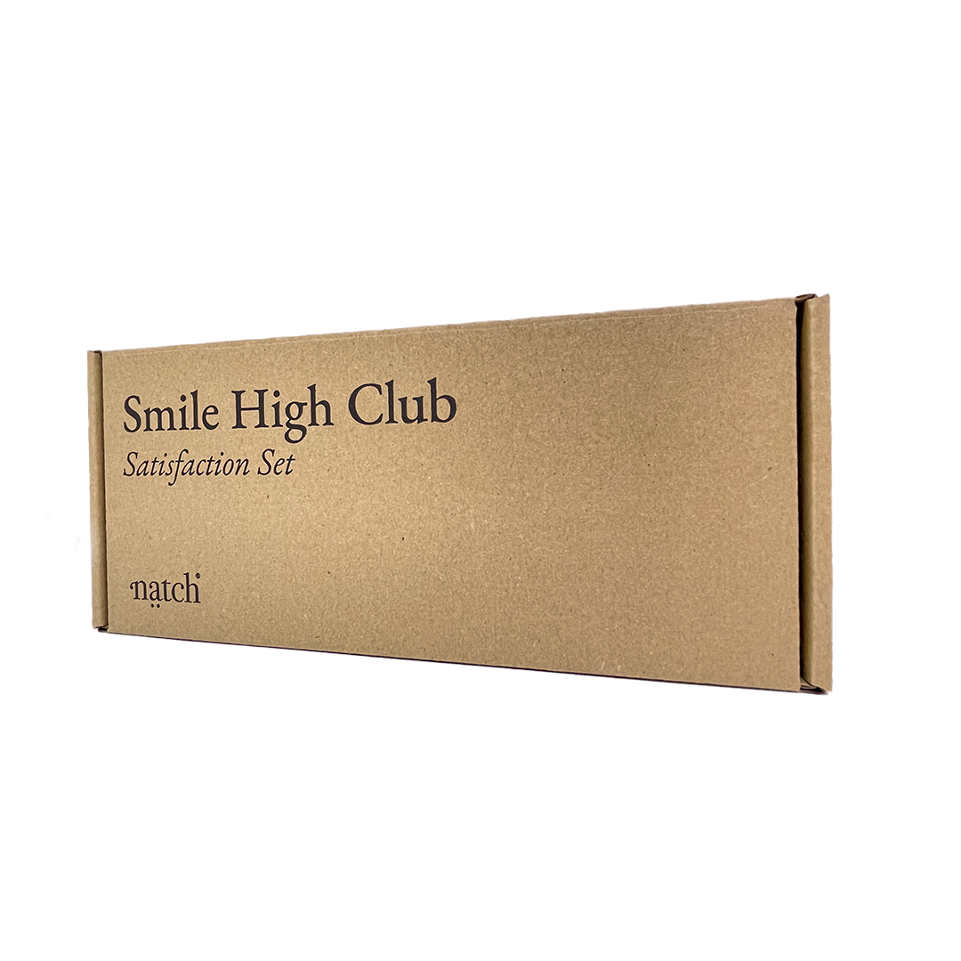 Smile High Gift Set - Mini Travel Size Toothpaste + Brush - Natch Labs