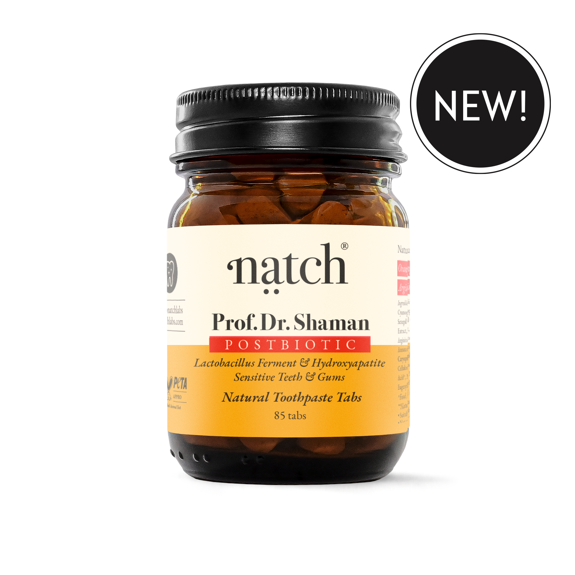 Prof. Dr. Shaman - Postbiotic Toothpaste Tabs