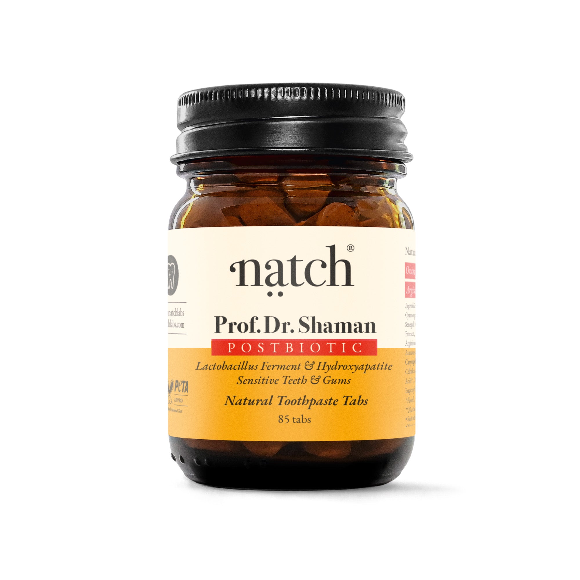 Prof. Dr. Shaman - Postbiotic Zahnpasta Tabs