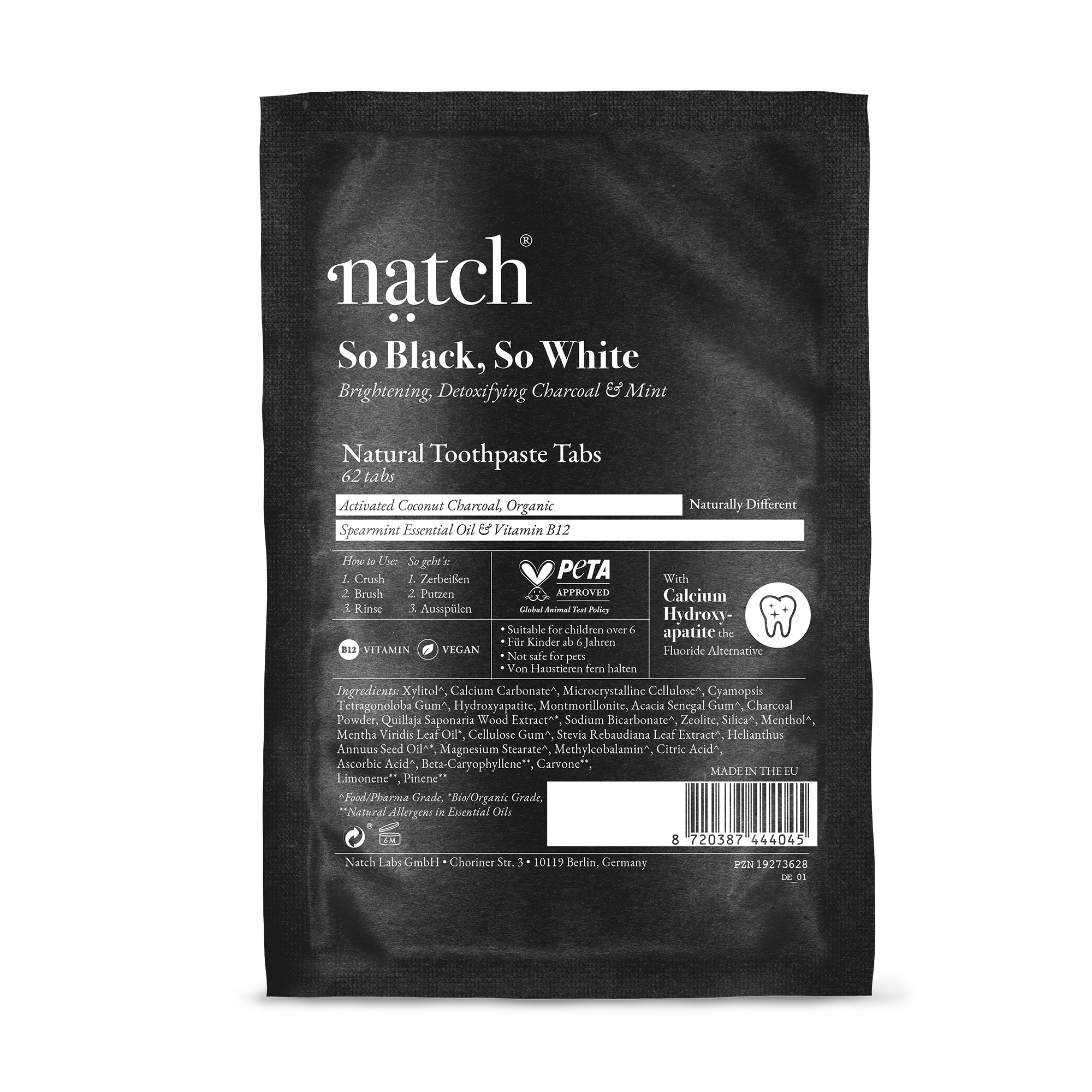So Black, So White 1-Monats-Nachfüllpackung